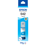 T542 Epson EcoTank T542 Cyan Ink Bottle, C13T06A292
